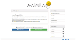 Desktop Screenshot of e-okul.org